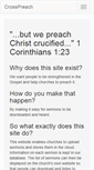 Mobile Screenshot of crosspreach.com